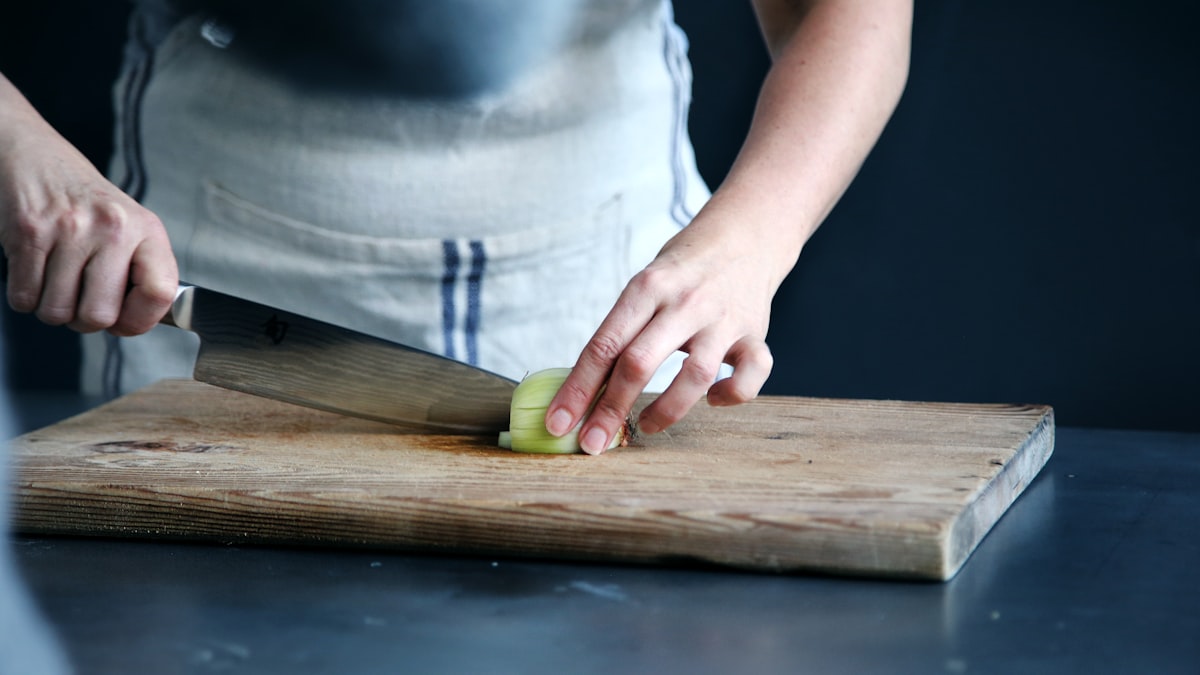 Fresh balanced meal preparation
